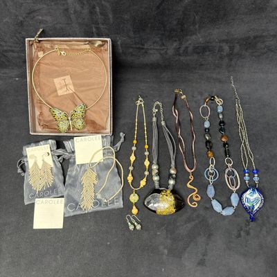 Designer Fashion Jewelry Collection Including Carolee Heidi Klum and Artisan Necklaces