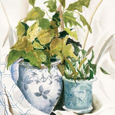 Alice B. Hoffberger Watercolor Still Life Giclee Art Print