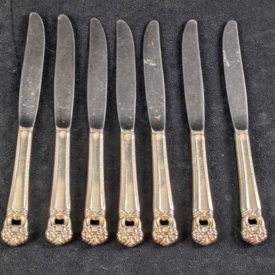 7 Vintage Eternally Yours Stainless Steel Knives