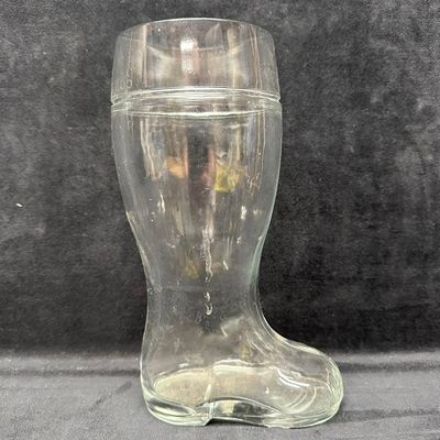 Large Glass beer Boot Das Boot Style Drinking Vessel Cup
