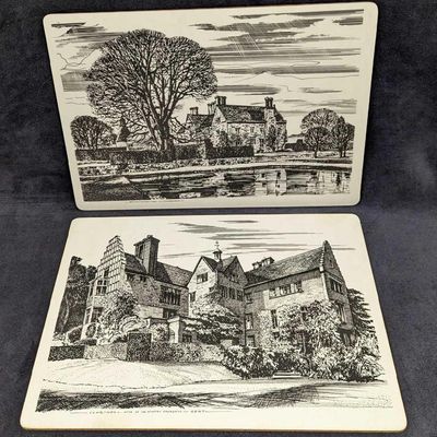 Rudyard Kipling & Sir Winston Chuchhill Home Placemats
