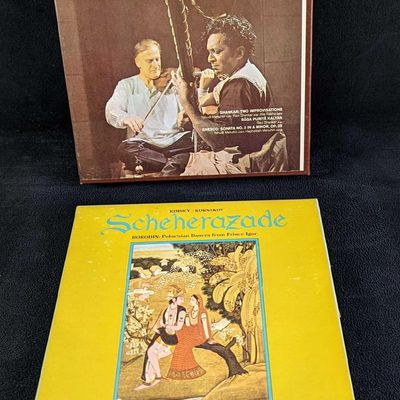 Yehudi Menuhin & Ravi Shankar & Rimsky Korsakov 4 Track Tapes