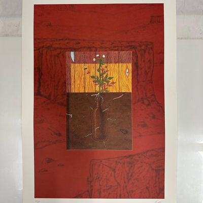 Absolut Vodka Statehood Print Idaho Kevin Smith Hand Signed and Numbered 37/400