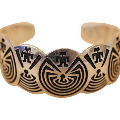 Sale Photo Thumbnail #17: Sterling Fernando Puhuhefvaya Man in Maze Cuff
