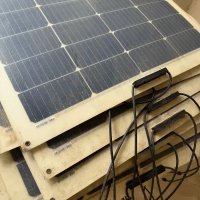Renogy RSP200DB-72 200W Flexible Solar Panels – Lot of 8, MC4 Connectors