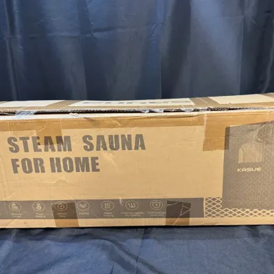 KASUE Steam Sauna for Home – Extra Large, Foldable, Remote Control, Boxed