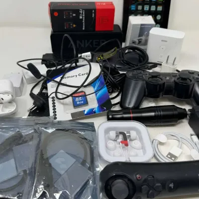 Mixed Electronics Lot: Amazon Kindle Fire, Sony PS Controller, Anker Speaker+
