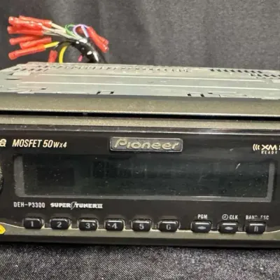 Pioneer DEH-P3300 Car Stereo CD Player – MOSFET 50Wx4, XM Ready, Super Tuner