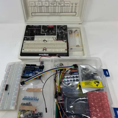 Vintage E&L Instruments Pencilbox Logic Designer + Arduino Electronics Lot