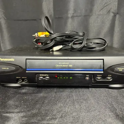 Panasonic 4-Head Omnivision VHS VCR, Model PV-V4022 – Tested & Working