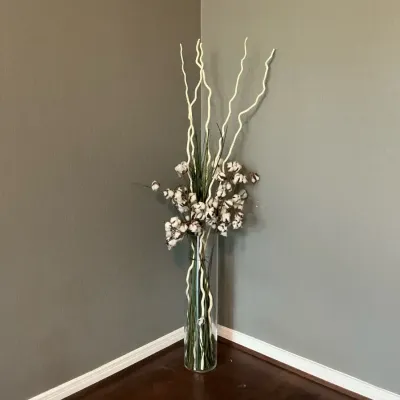 Cotton Plant Decor