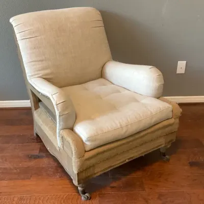Restoration Hardware Deconstructed English Roll Arm Chair