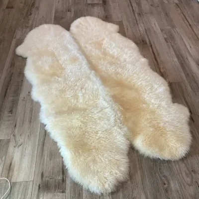 Sheepskin Rug 4 Piece Quad 