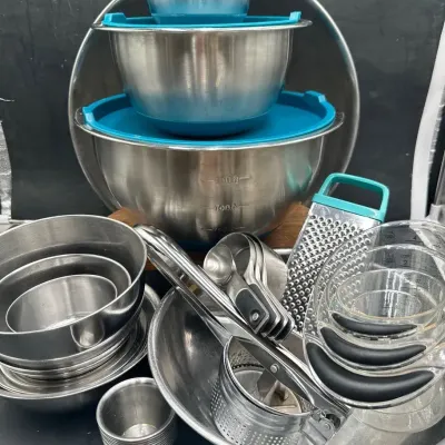 Viking 6-pc Nesting Stainless Steel Bowls With More