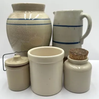 Marshal Pottery And More: 5pcs