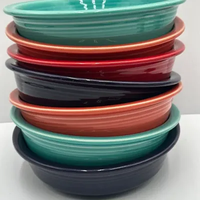 Fiesta Soup/Cereal Bowls: 7pcs