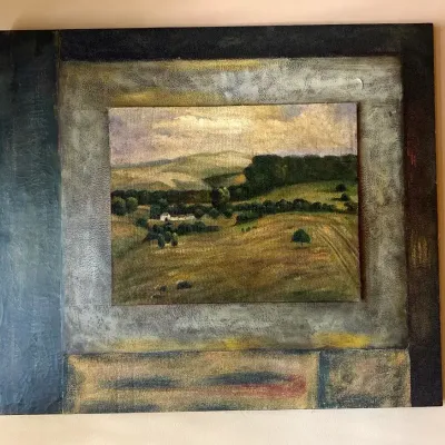 Large 2D Landscape Panel Art