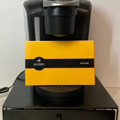 Keurig Coffee Maker &  Storage Drawer 