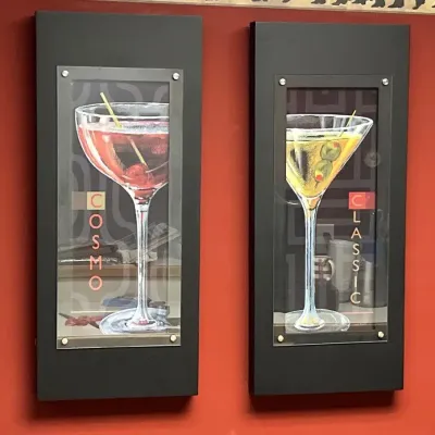Pair Of Framed Wall Art Prints