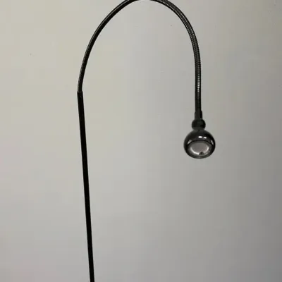  Black Gooseneck Reading Floor Lamp