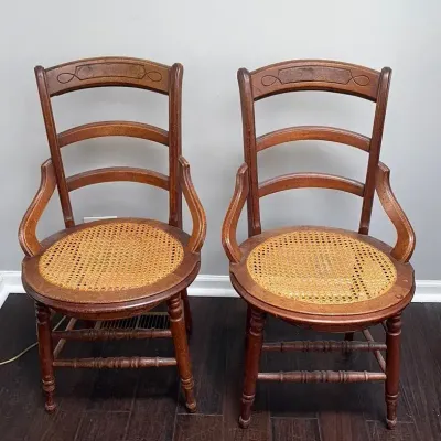 Pair Of 19th-Century Victorian Style Armchair