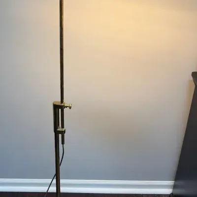 Solid Brass Pharmacy Adjustable Floor Lamp 