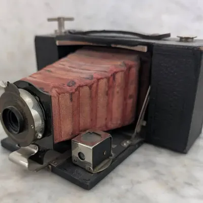 Antique Eastman Kodak No. 2 Folding Pocket Brownie Camera