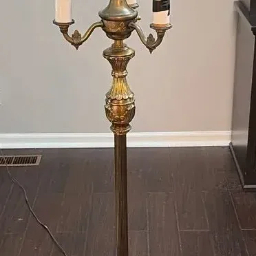 Vintage Mid-Century 6-Way Torchiere Floor Lamp