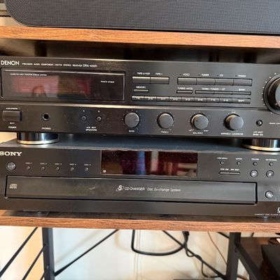 Denton stereo high-end Amp Receiver (CD changer not included in this lot)