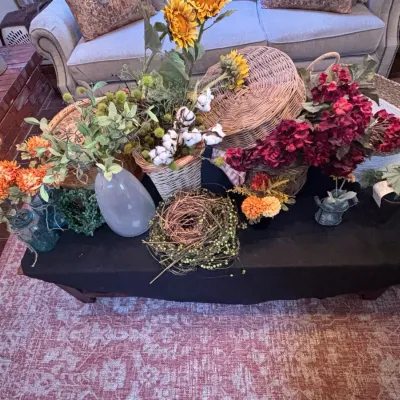 Baskets And Foliage