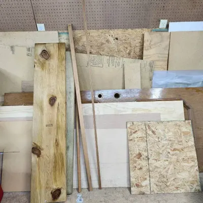 Wall Of Wood