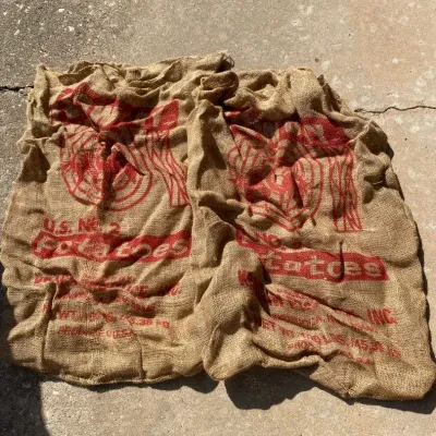 Cowboy Potato Sacks 