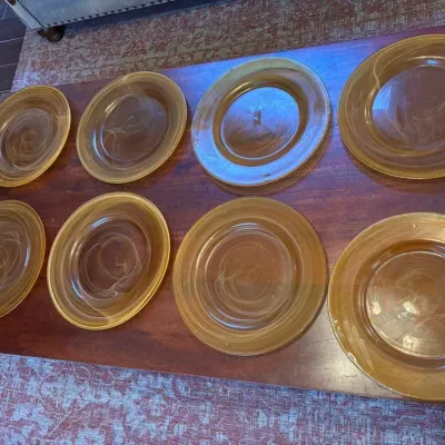 Hand Blown Plates