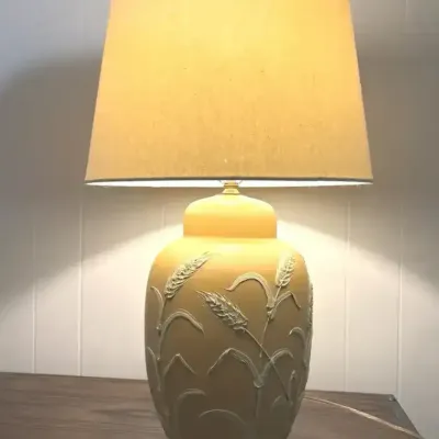 Wheat Embossed Lamp