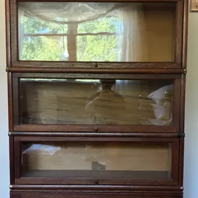 The Globe-Wernicke Co Sectional Bookcase / Barrister Bookcase 