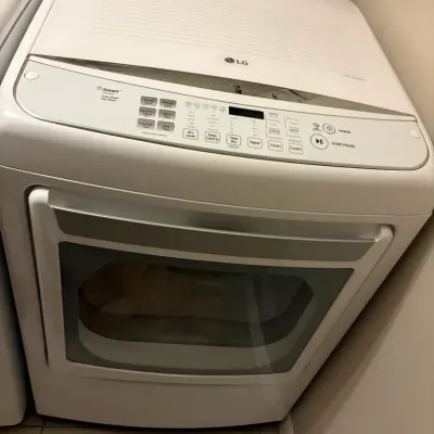 LG Ultra Large Capacity Smart Electric Steam Dryer 7.3 cu.ft