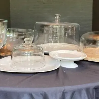 Trifle Bowl, Cake Domes & Platters