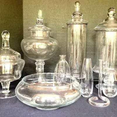 Glass Apothecary Jars & Vases 