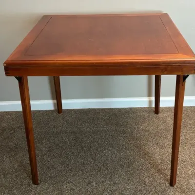 Vintage Wood Cosco Card Table 