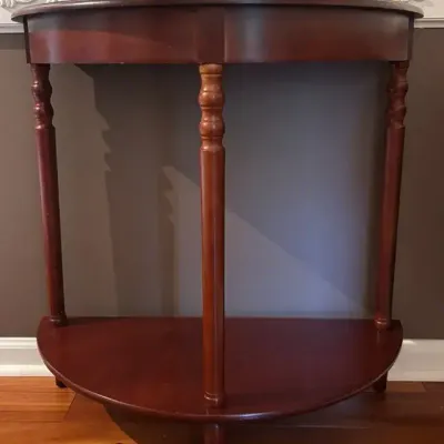 Half Round Entryway Table 