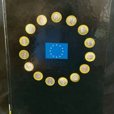  European Euro Coin Collection Album 