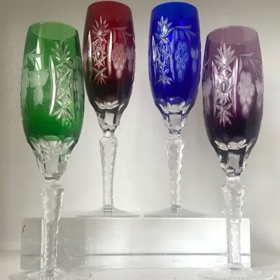 Ajka Nachtmann Champagne Flutes