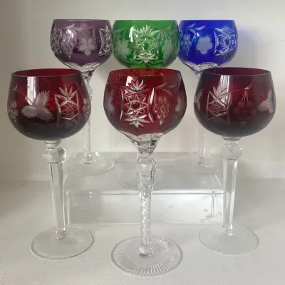 Longstem Bohemian Goblets 