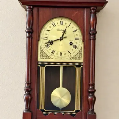  Wentworth 31 Day Mechanical Pendulum Wall Clock with Key