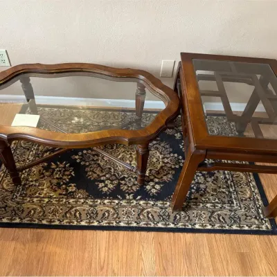 Glass Top Tables 
