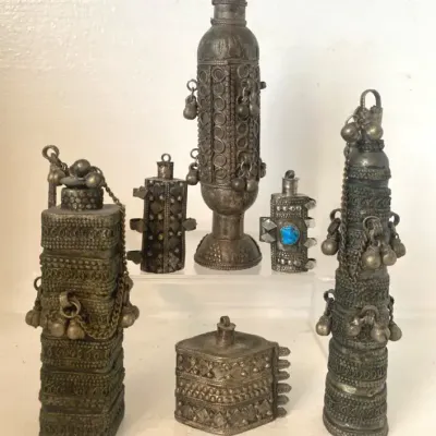 Antique Kohl Pots