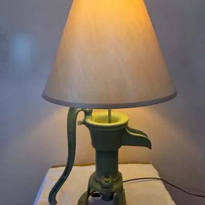 Vintage Pump Lamp