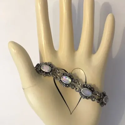 Sterling NF MOP Bracelet 