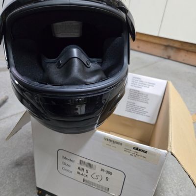 Black helmet