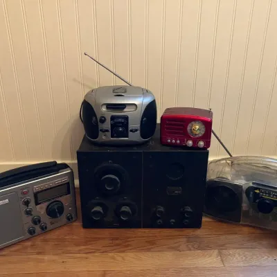 Antique Westinghouse Radio Receiver and Misc Radios